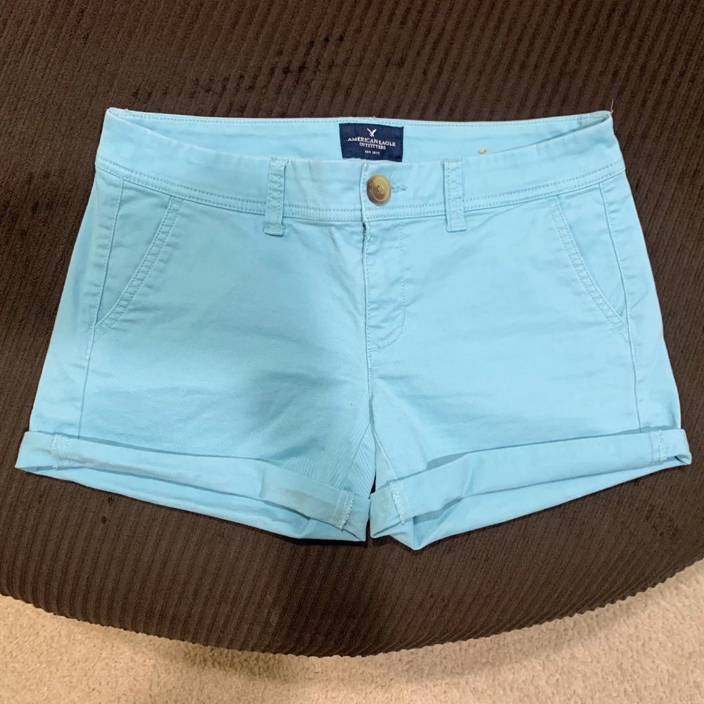 Blue American Eagle Shorts